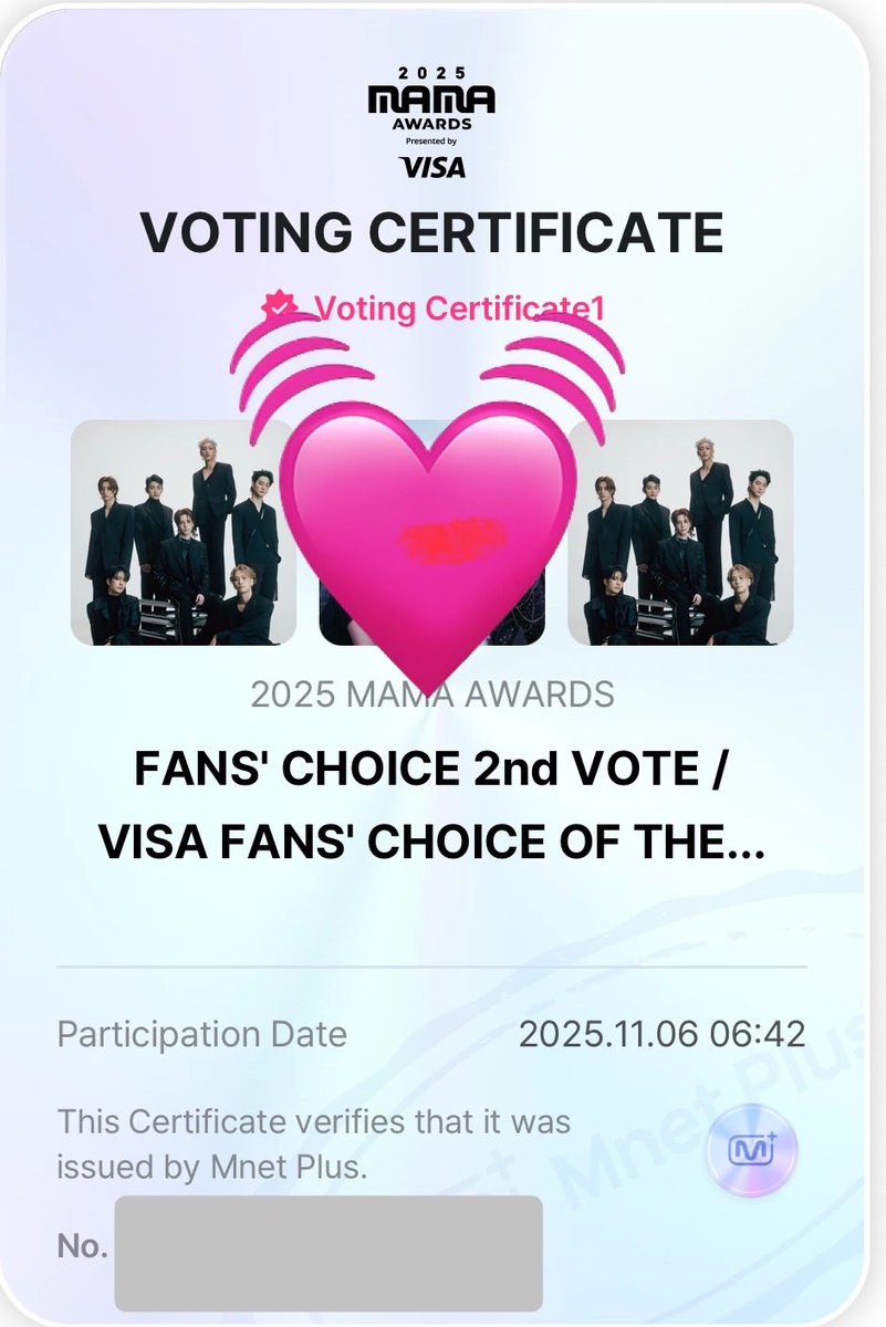 6.11.25 ช่วยรี ช่วยโหวตให้เด็ก ๆ หน่อยนะจ๊ะ ขอบคุณมาก ๆ ค่ะ   รบกวนช่วยรี ช่วยโหวตด้วยค่า 🙏🏻💚💚💚💚💚💚💚

#2025MAMAVOTE #GOT7