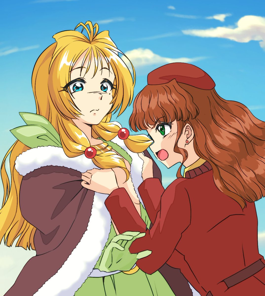 あなたあの時の！まだそんな格好で…風邪ひきますよ！？　っていう優しい世界(˘ω˘)