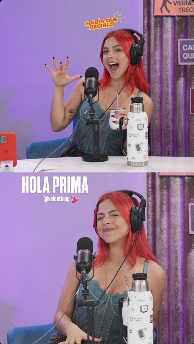 valengsources's tweet image. “HOLA PRIMA”

⭐️| Valen G vía Instagram story 
@/habiaquedecirloeltrece