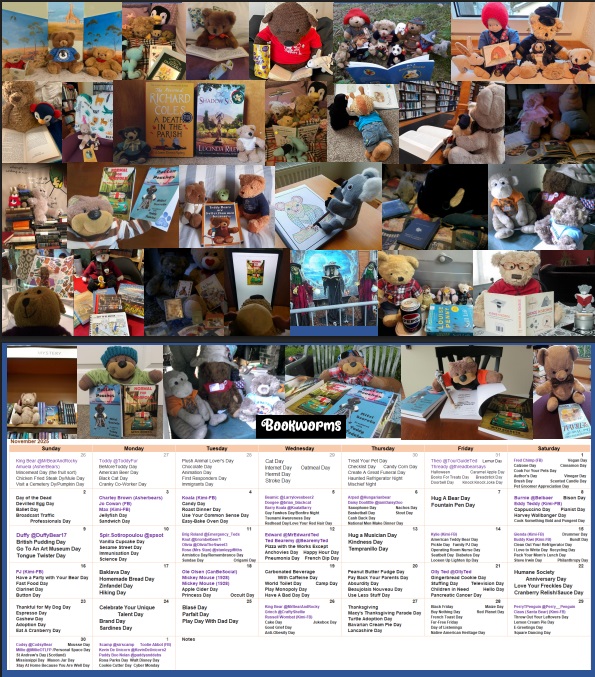 November 2025 Calendar "Bookworms" is here! 

Please download here if you wish: 
tourguideted.com/index.html?247

December's theme is "Photo of the Year!" - so DM me your fave photo of 2025 (of yours that is!)