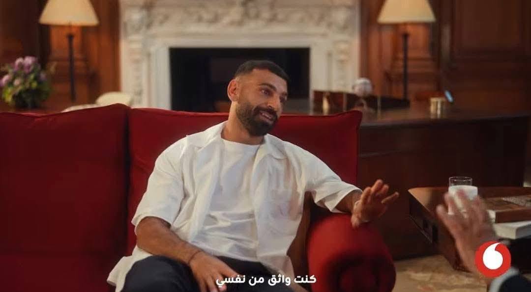 محمد صلاح من اللقاء مع الدكتور مجدي يعقوب. 