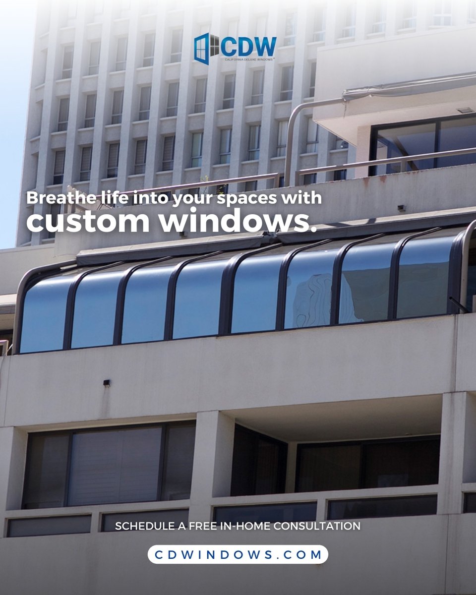 CDWindows_'s tweet image. Modernize your space with windows that combine performance, durability, and sleek design.

cdwindows.com/why-cdw/
(866) 471-8551
#CaliforniaDeluxeWindows #CustomWindows #LuxuryLiving #HomeImprovement #EnergyEfficientWindows