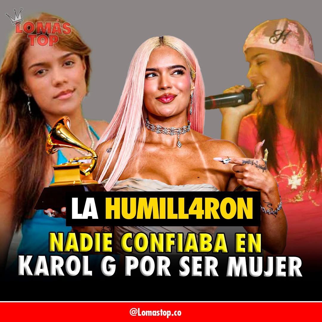 SoyFilip1's tweet photo. La historia que pocos conocen de @karolg 
Pasó de ser rechazada y HUMILL4DA por ser mujer en un género dominado por hombres, a convertirse en la artista más amada, más escuchada y más respetada del planeta. #karolg 
Mira la historia completa aquí: 👉 https://t.co/incvc8y4oU https://t.co/5lis5Ntebq