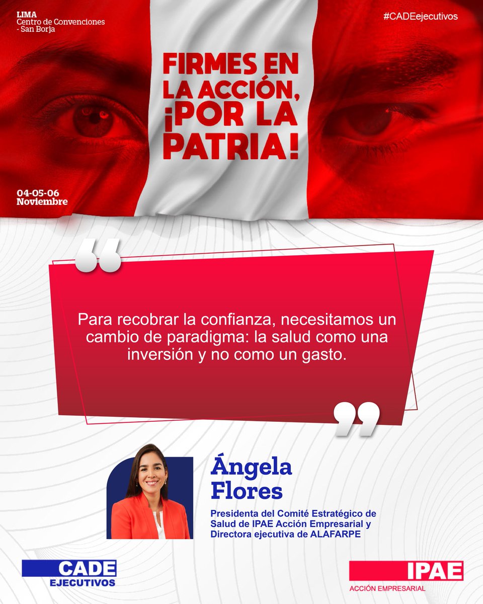 #CADEejecutivos 2025 | Estos fueron los mensajes más relevantes de la sesión: “Salud y educación: ¿Qué hacemos diferente?”.