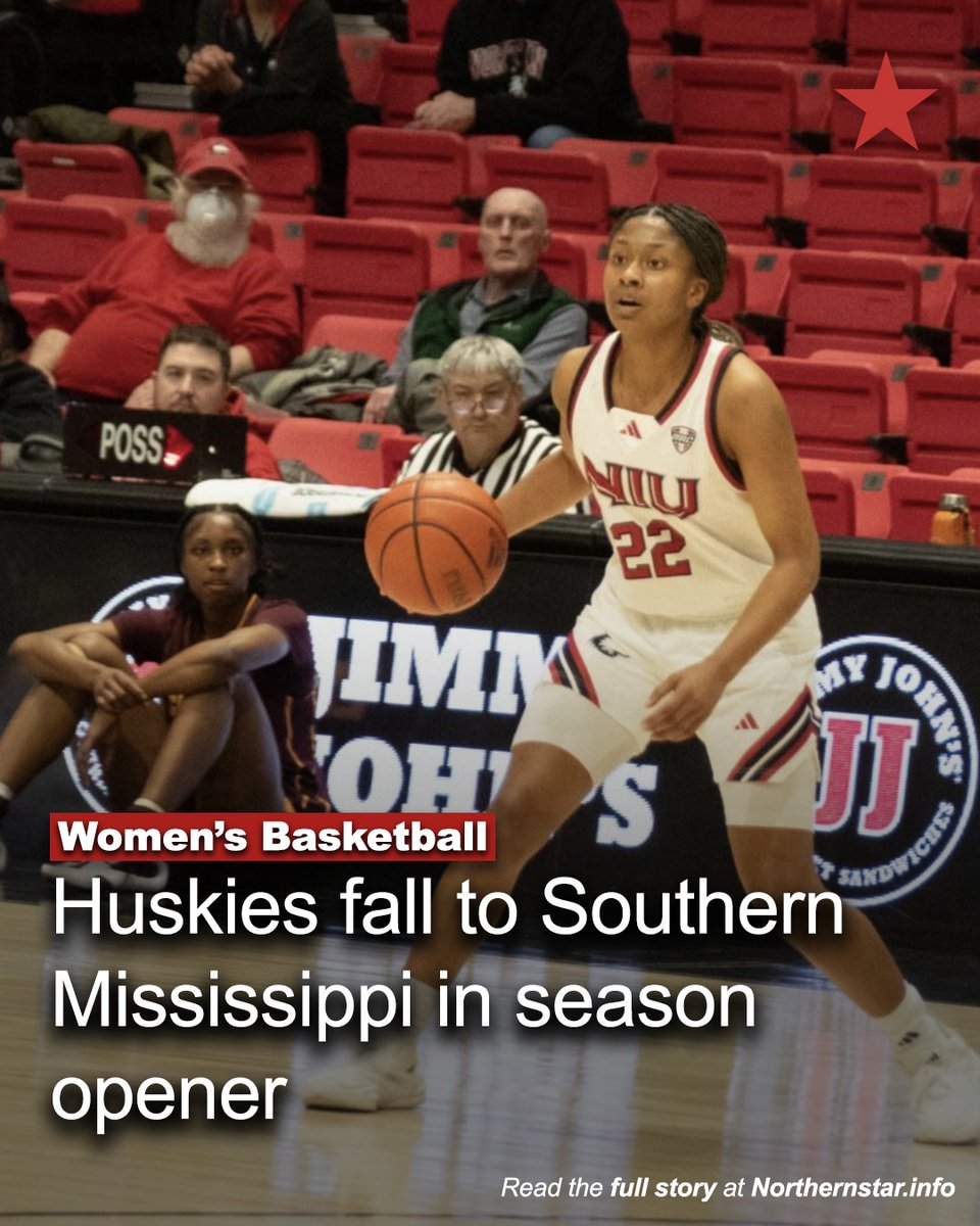 On Tuesday, NIU women’s basketball fell to the University of Southern Mississippi Golden Eagles in their season opener. Southern Mississippi commanded the offensive and defensive glass in the game, outrebounding the Huskies 44-33.

northernstar.info/129746/sports/…