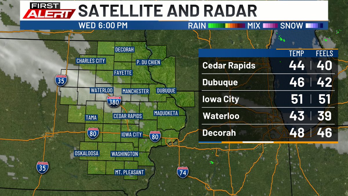 KCRG-TV9 First Alert Weather tweet media