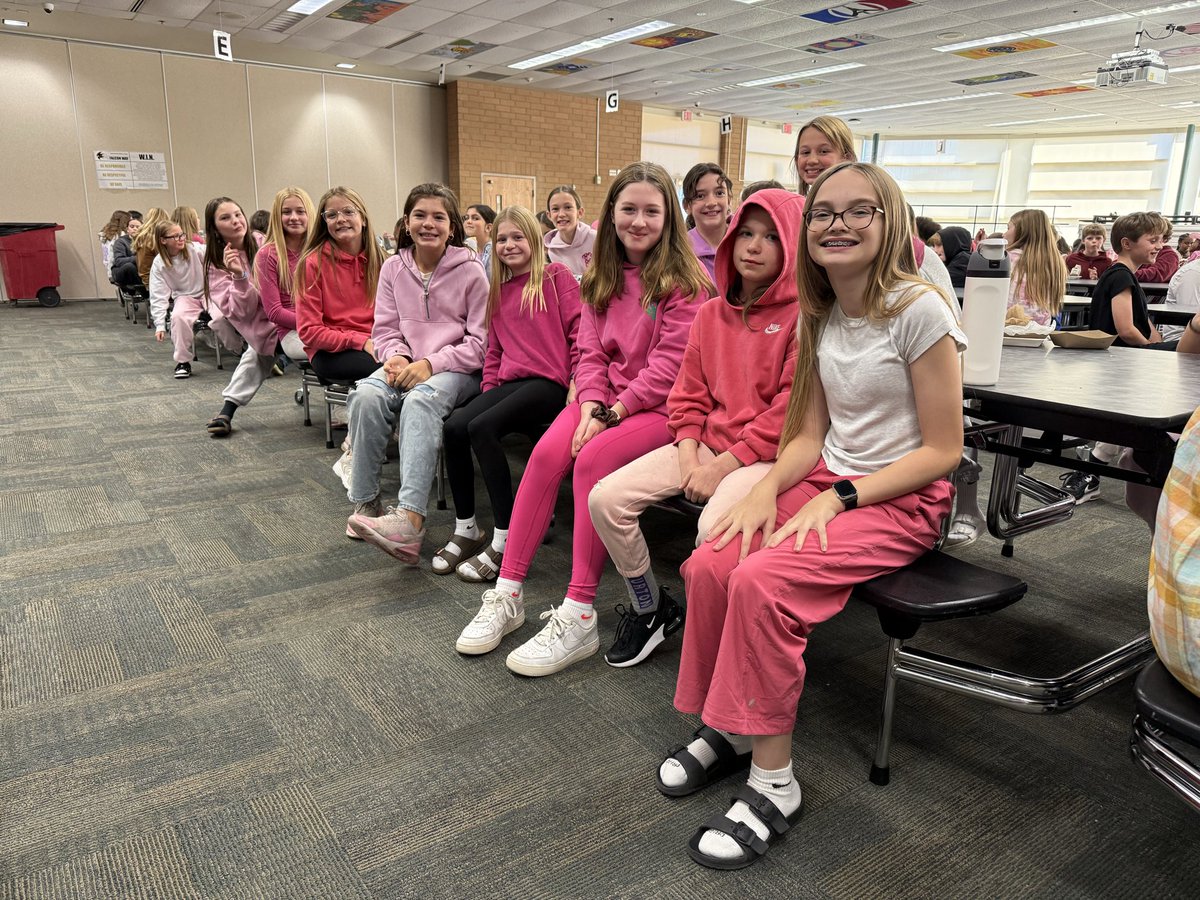 Wear pink day. #Spiritweek2025