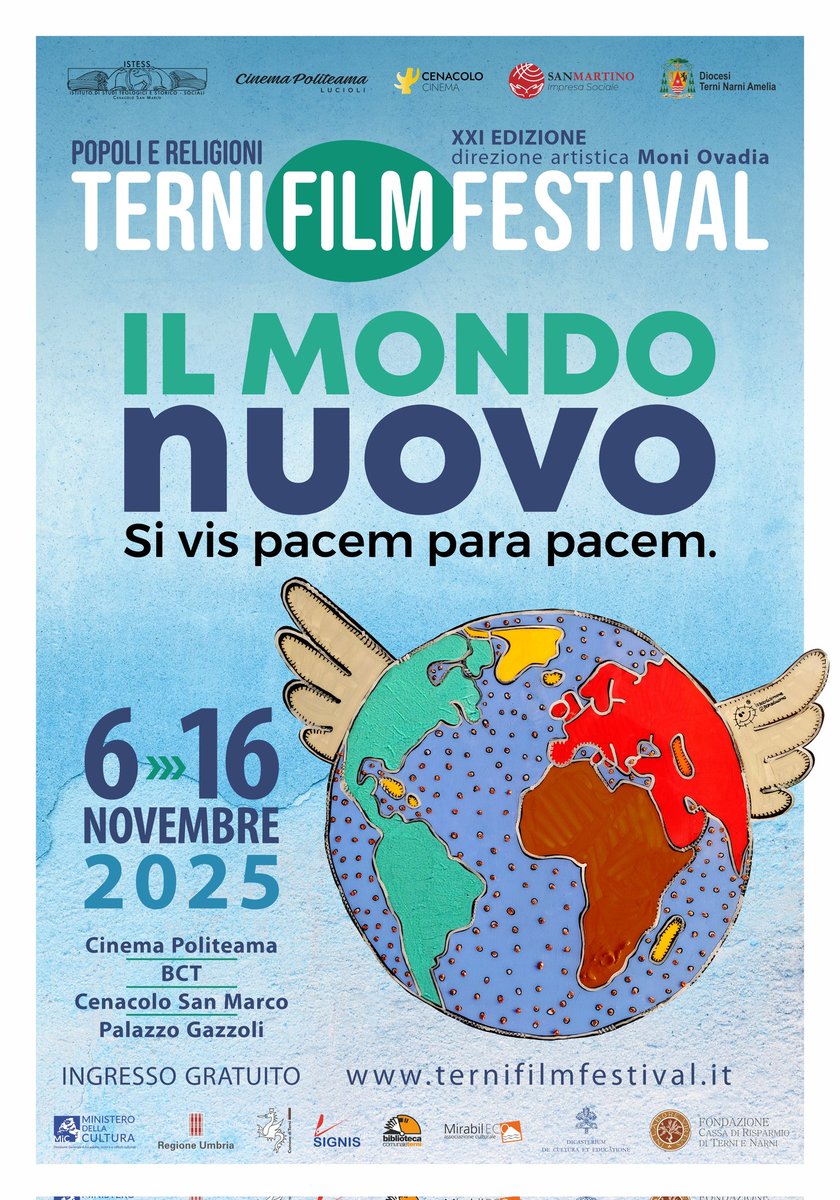 Oggi si parte con la XXI edizione! 

Scopri il programma!
istess.it/2025/10/30/ter…
#festivaldelcinema #terni
