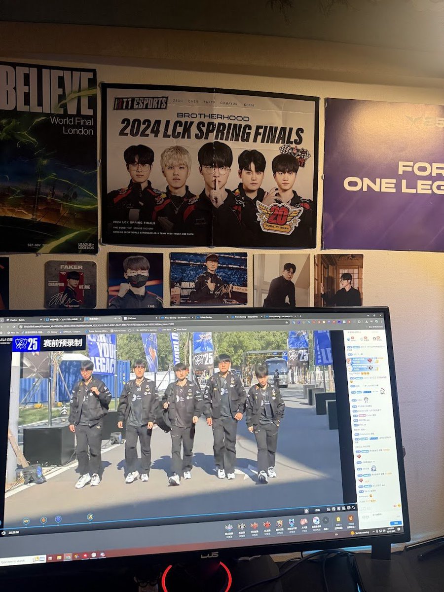 Will_Panzer's tweet photo. @TeamRazer @faker been to 2024 worlds finals, 2024 lck spring finals in person. Always t1 https://t.co/4r3CM5FGju