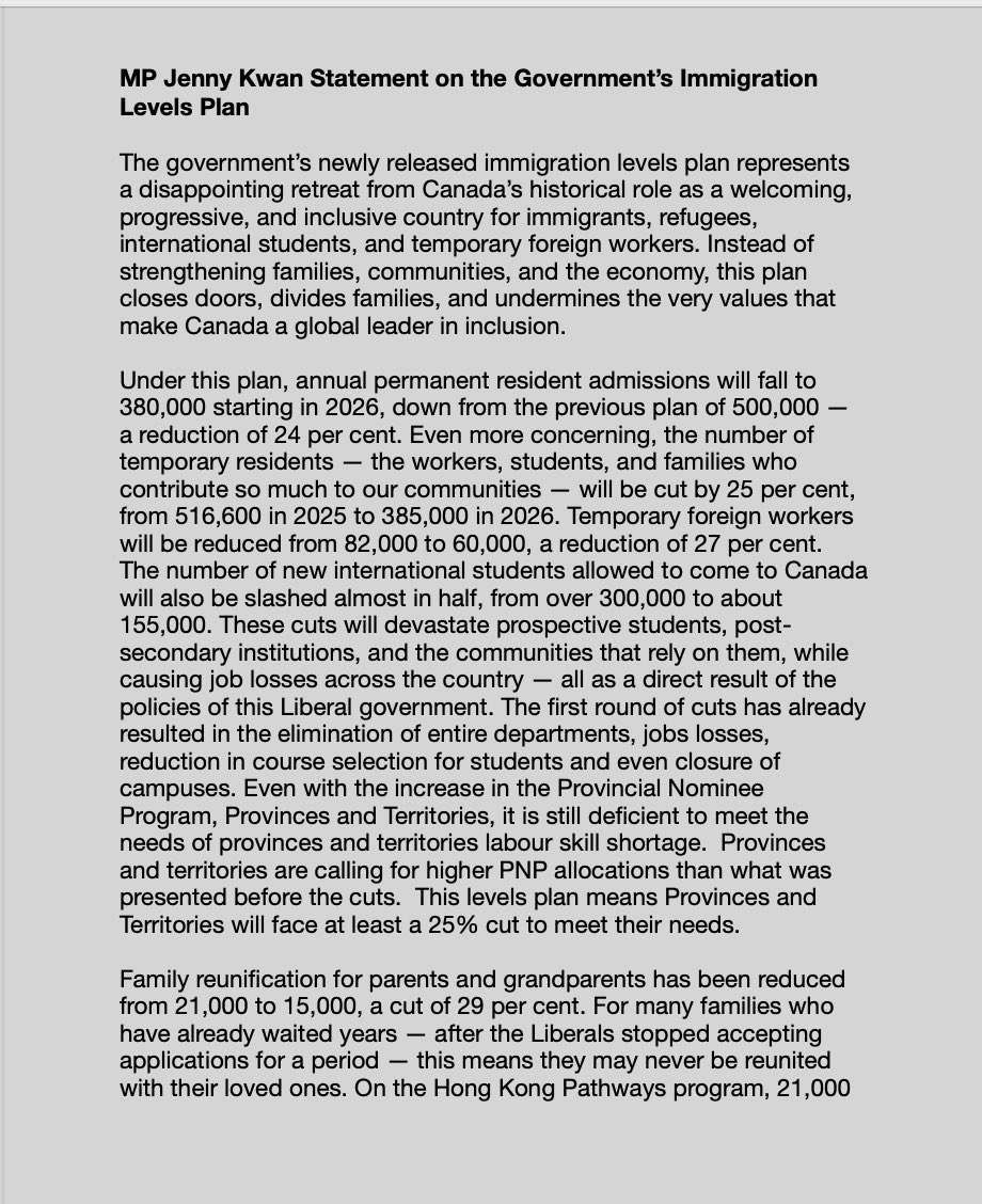 Jenny Kwan tweet media