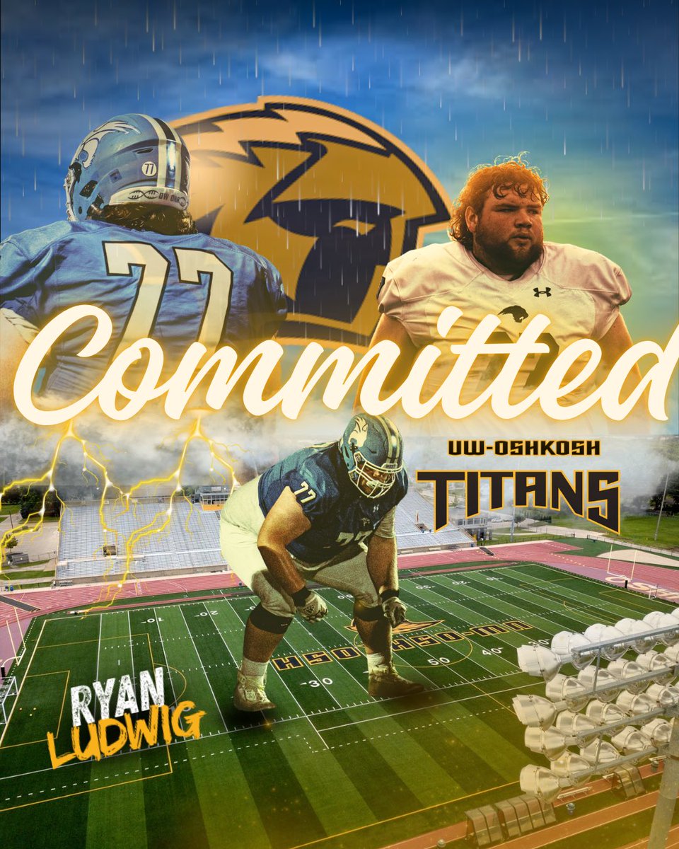 After a great talk with <a href="/Coach_Worsell/">Rich Worsell</a> yesterday Im excited to announce I'm committed to <a href="/UWOFootball/">UW-Oshkosh Football</a> #GoldStandard <a href="/PeteyBananas/">Peter Jennings</a> <a href="/Coach_J_Ray/">Joey Ray</a>