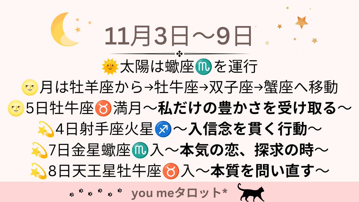 you me タロット* on X