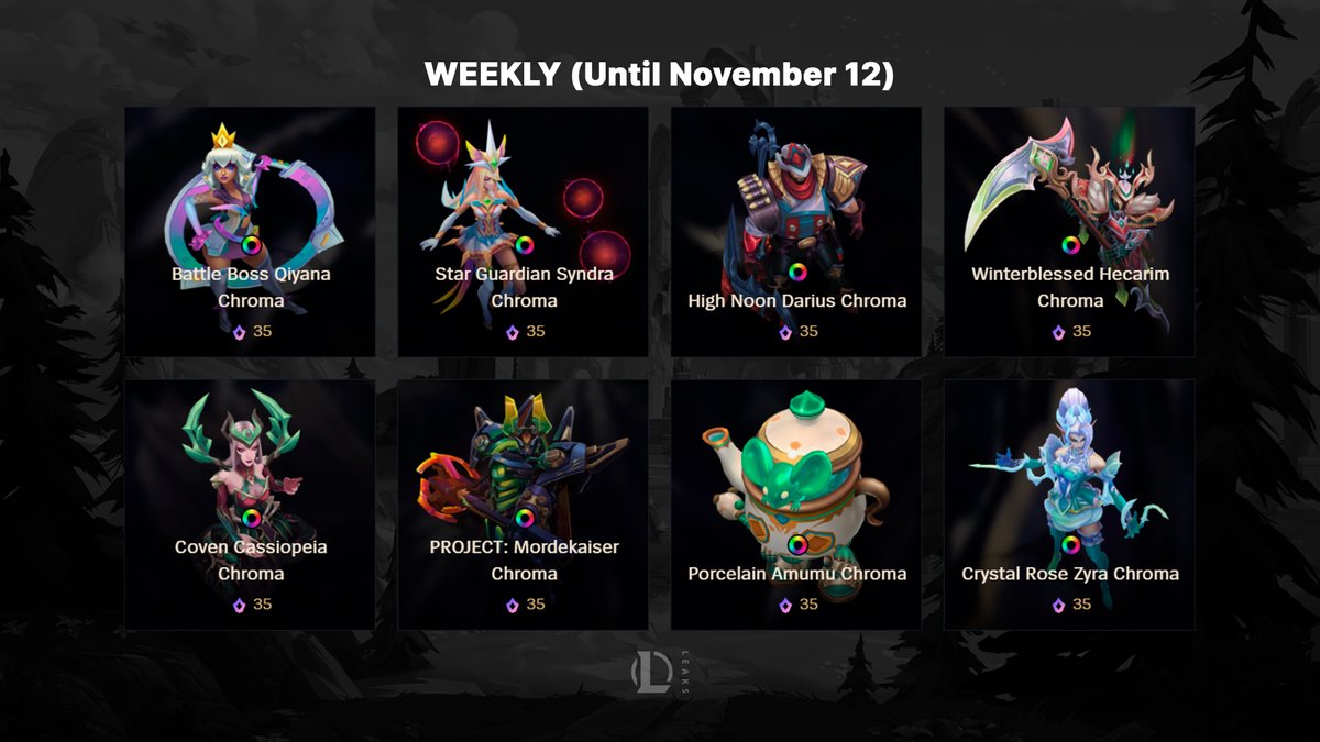 League of Legends Leaks & News tweet media