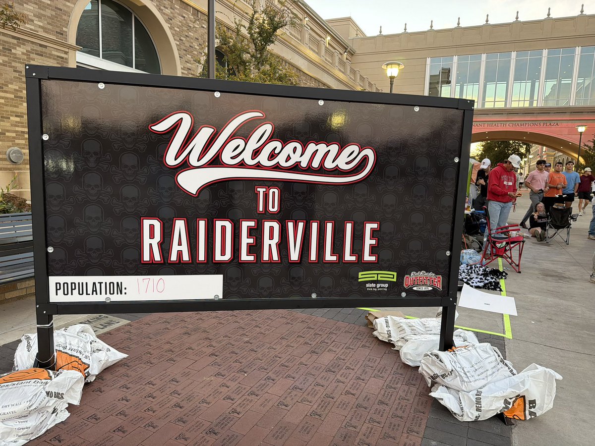 LaurenMatter's tweet image. Yes, you’re reading that number right. 

#Raiderville | #WreckEm | #TexasTech 

📸: @Kenna_Earnhart