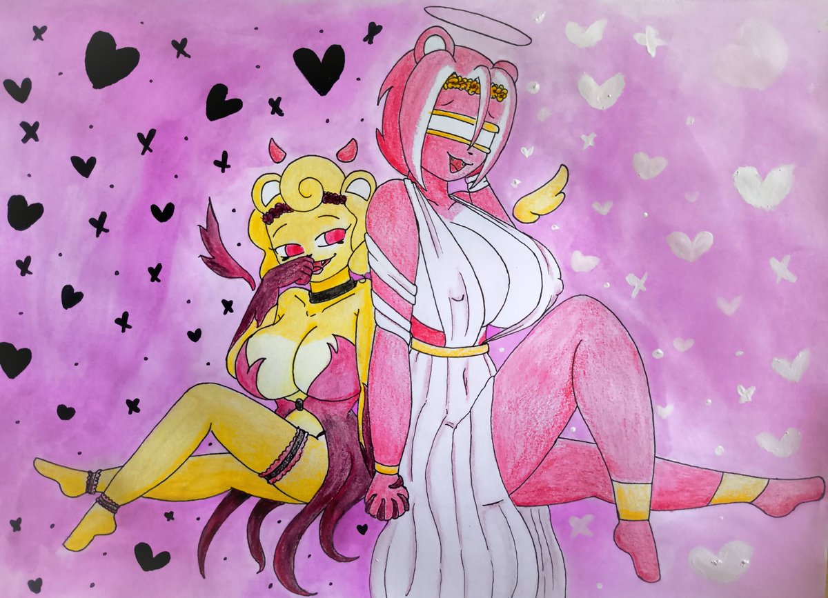 Que bellas las ositas de <a href="/LaMay1May1/">🪼✧M💛Y✧🪼 OPEN COMMISSIONS</a> 😤❤️