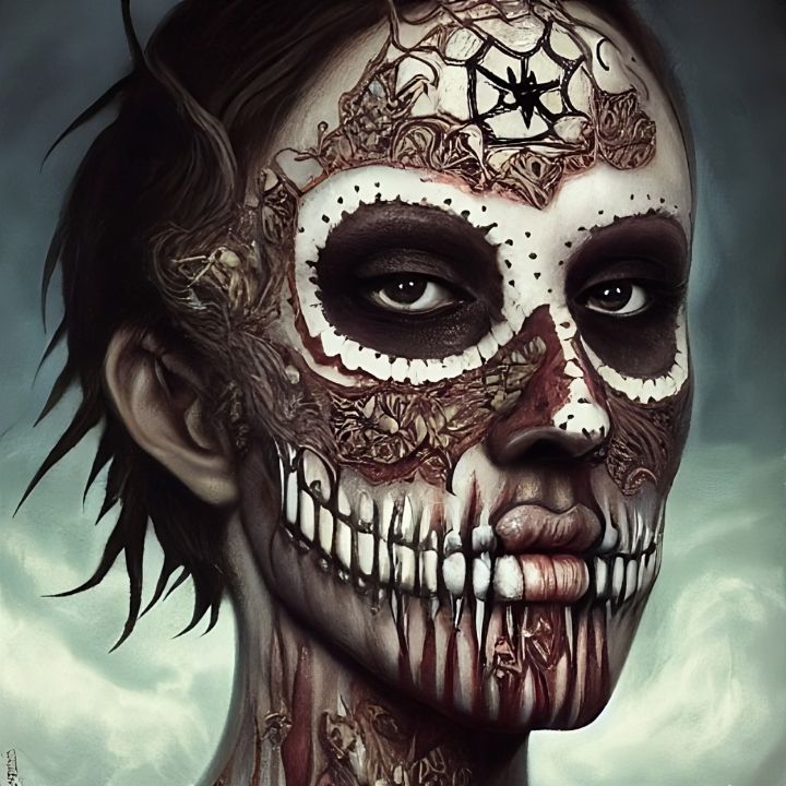 SimpleSalezNow's tweet image. Art of the Day! "Manson". Buy at: ArtPal.com/GabrelleDeroui…