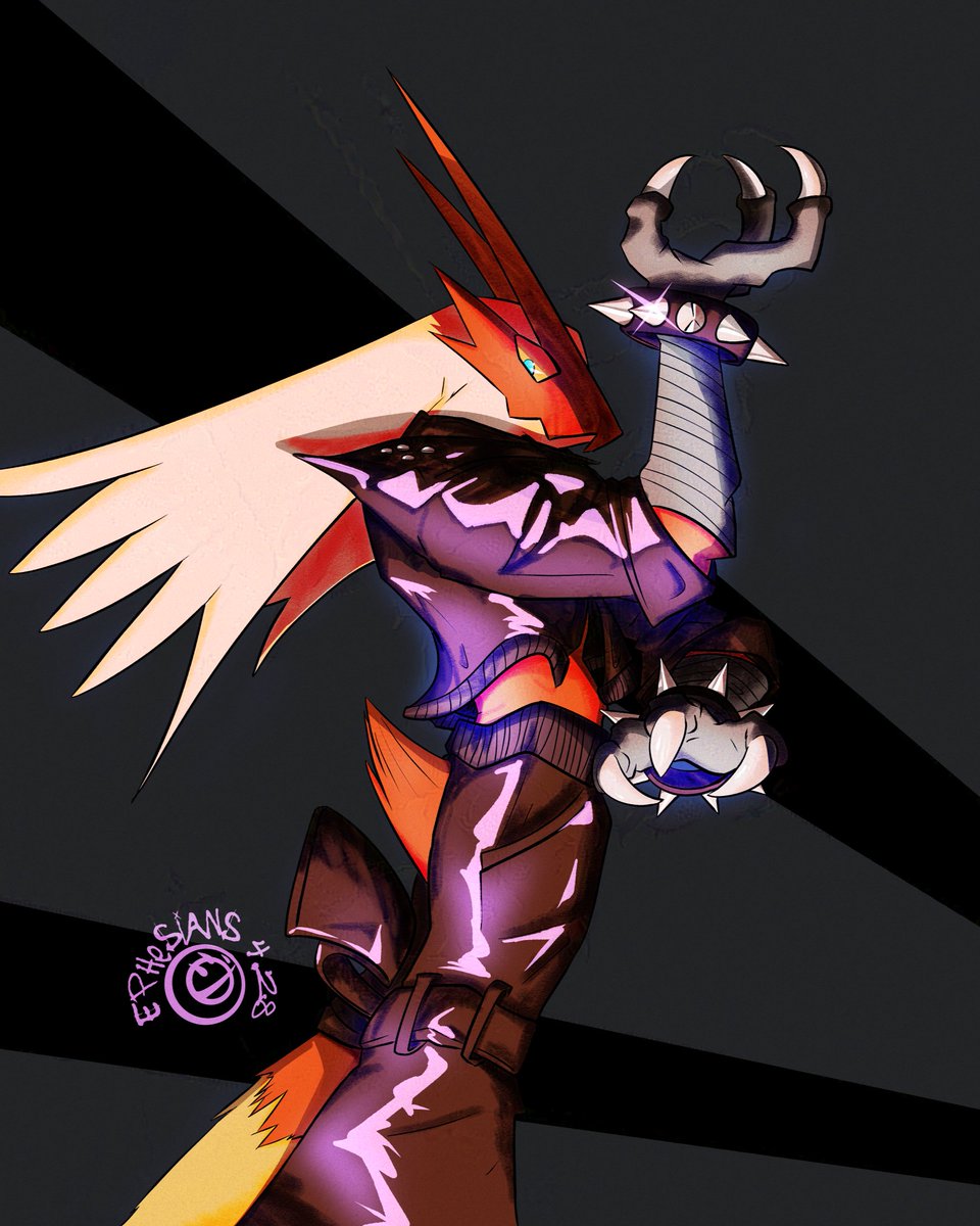 Punk Blaziken is my muse I fear