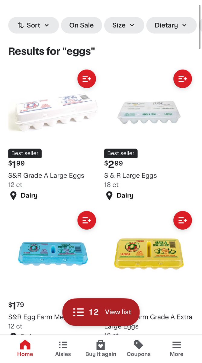How much do eggs cost by you November 5, 2025