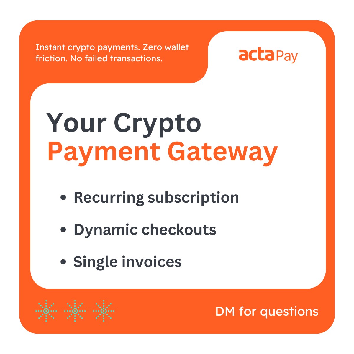 Actapay tweet media