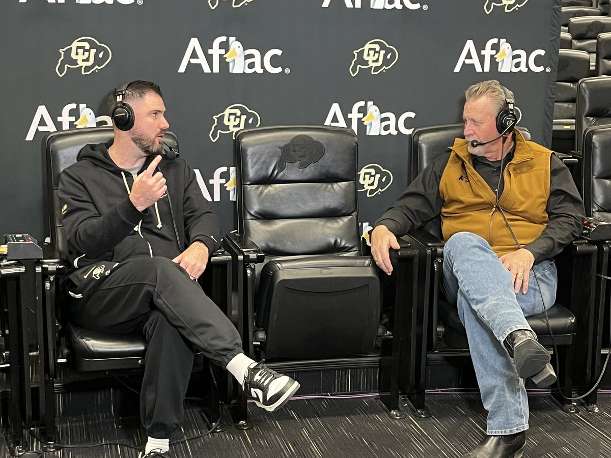 Tonight on Buffs Primetime: <a href="/MJBuffsVoice/">Mark Johnson</a> is joined by <a href="/DeionSanders/">COACH PRIME</a> and <a href="/RickGeorgeCU/">Rick George</a>.  We also talk hoops with Nate Tomlinson.  Show airs at 8 p.m. on <a href="/KOAColorado/">KOA 850 AM & 94.1 FM</a>.