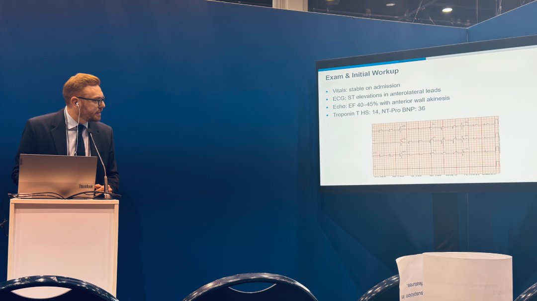 TH_IMRES's tweet photo. Proud moment for our residency team! 👏

Dr. Javid Taghados (PGY-3) presented his work at the CHEST Conference in Chicago. Another great example of how Thomas Hospital fosters research, collaboration, and professional growth.

#CHESTConference #MedicalResearch #ThomasHospital https://t.co/Yl5sCTXWVT