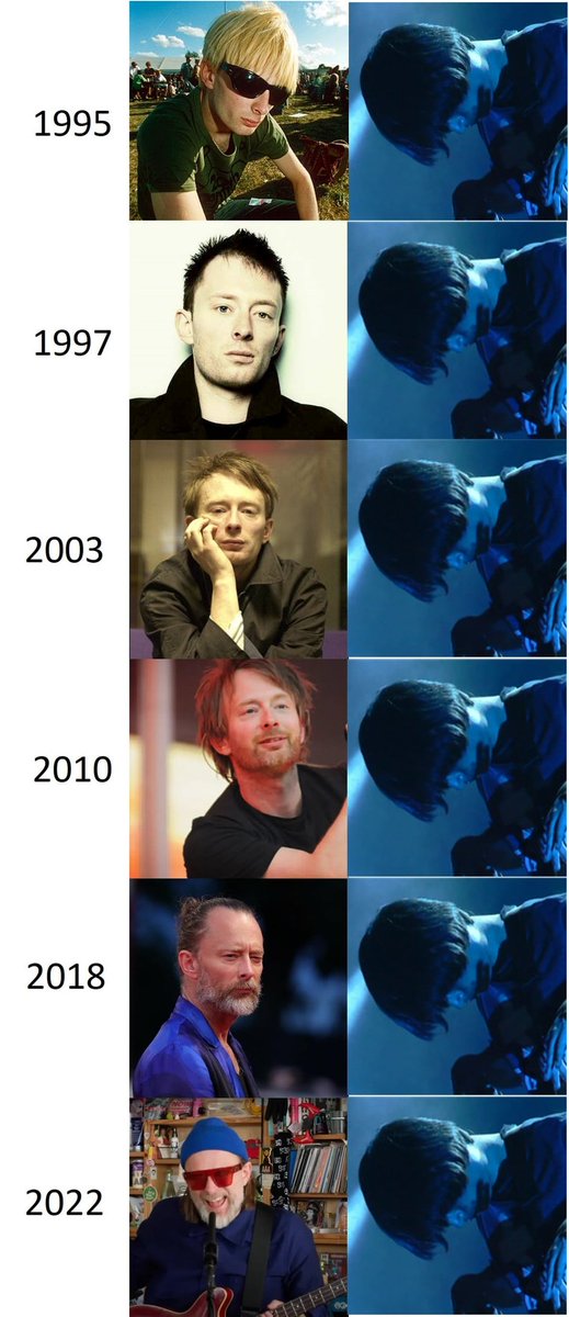baj1983's tweet photo. Seeing clips of the Radiohead comeback has very much reminded me of this. Jonny Greenwood has made a pact with the devil https://t.co/XBrQX63tAD