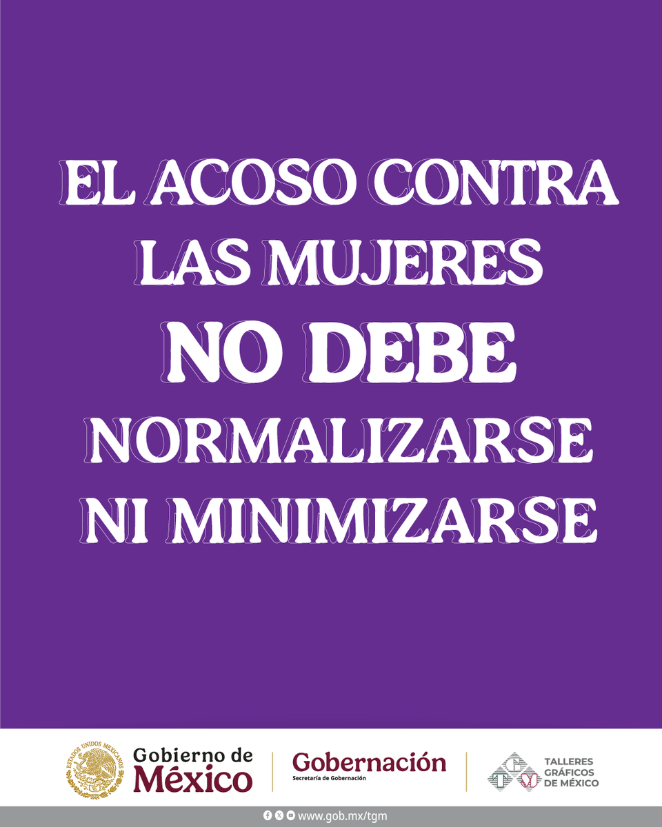 En Talleres Gráficos de México, nos unimos con firmeza al rechazo nacional ante el lamentable incidente de acoso sufrido por nuestra presidenta, Dra. <a href="/Claudiashein/">Claudia Sheinbaum Pardo</a>. No toleramos ni minimizamos actos que atentan contra la dignidad de las mujeres.
#PresidentaNoEstasSola
