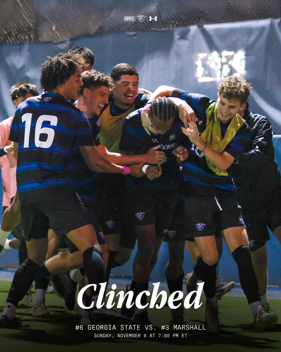 CLINCHED! 

The Panthers clinch the No. 6 seed in the SBC Championship tournament! 

#LightItBlue
