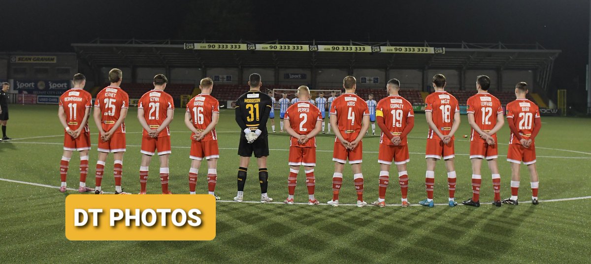Solitudekop's tweet image. A minutes silence for Cliftonville fan Anthony Smyth who died in Turkey.
