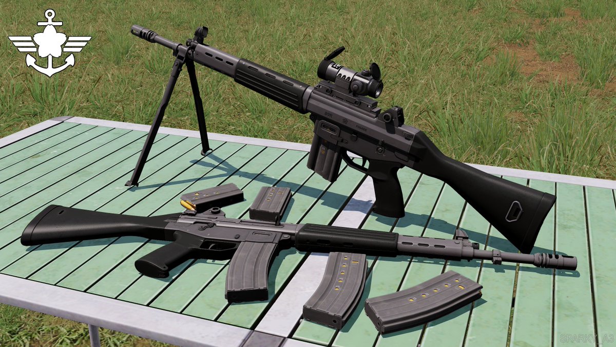 JSDF Overhauled has been updated to v3.2!  

Quite a big update, v3.2 adds: 10 new weapons, 3 new magazine models, 6 attachments and 6 vehicle weapons among several bug fixes. 
steamcommunity.com/sharedfiles/fi…

Changelog: pastebin.com/D2eQKkK6

#Arma3