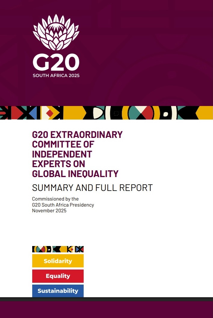 Inequality is destroying democracy! See new report by Stiglitz, commissioned by South Africa for the G20.     g20.org/g20-media/land…