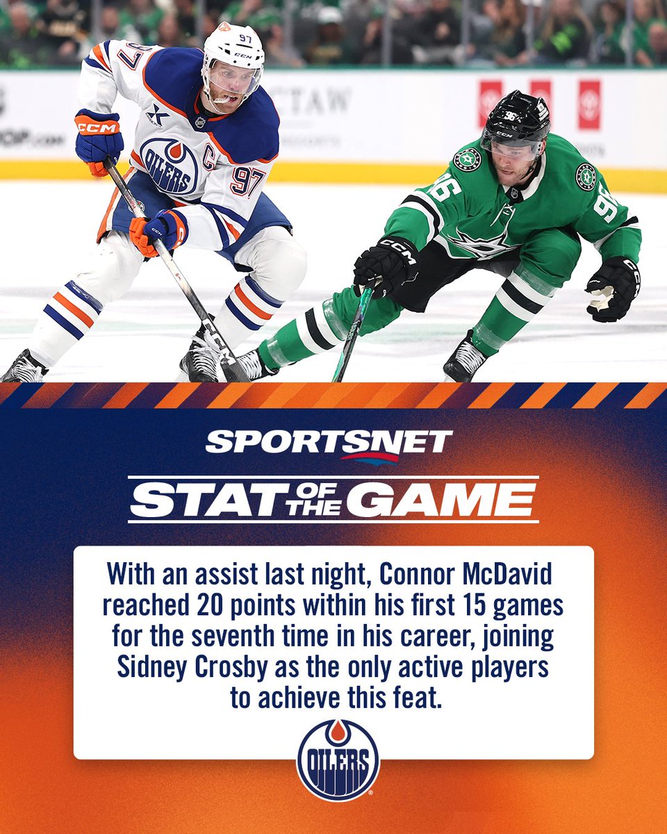 McDavid making more history 🫡

<a href="/Sportsnet/">Sportsnet</a> | #LetsGoOilers