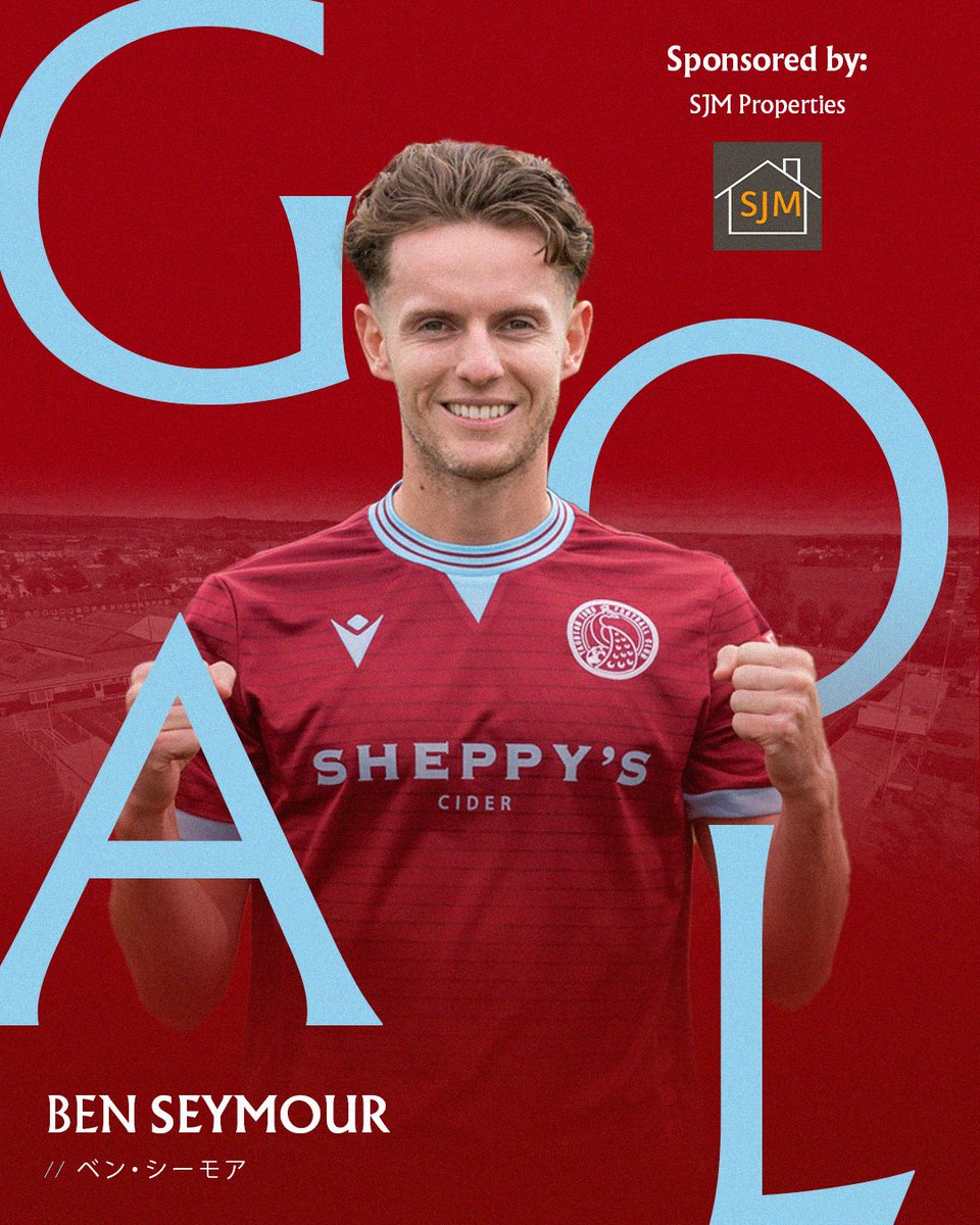 TauntonTownFC's tweet image. 0⃣4⃣

SEYMOUR OPENS THE SCORING!

Wearing the armband this evening, Ben made a great run into the box and slid a Kalvin Kalala cross into the bottom right corner.

🦚 1-0 🍊

#UpThePeacocks 🦚