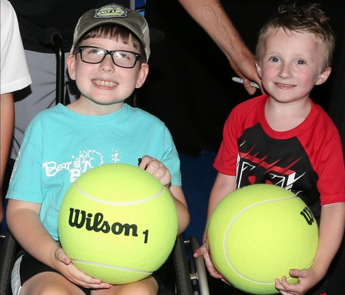 bertsbigadv's tweet photo. 🎾 @TheAtlantaCup Silent Auction benefiting #BertsBigAdventure is LIVE! Win VIP courtside seats, play on-court with a tennis star (Sabalenka, Shelton, Osaka, or Kyrgios) on 12/6, &amp; more!

⏰ Bidding ends 11/28 3pm. Bid Big, Win Big!
https://t.co/bqXcJwiVKW @BertShowBert https://t.co/XG3k8lEZAn