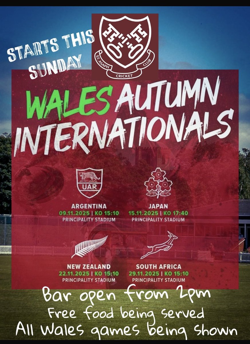 St Asaph CC tweet media