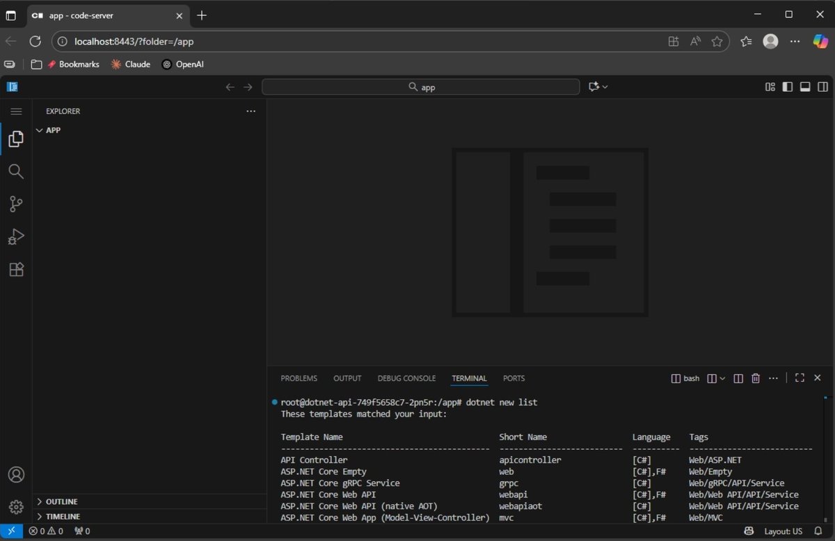 The 16 Oracles
💢 IoC Stomping Ground

We have a solid infrastructure and now it contains a VS Code Service that loads into a browser.

This environment can be scaled horizontally. What does this mean?

This means we can offer a development environment for you to build your own