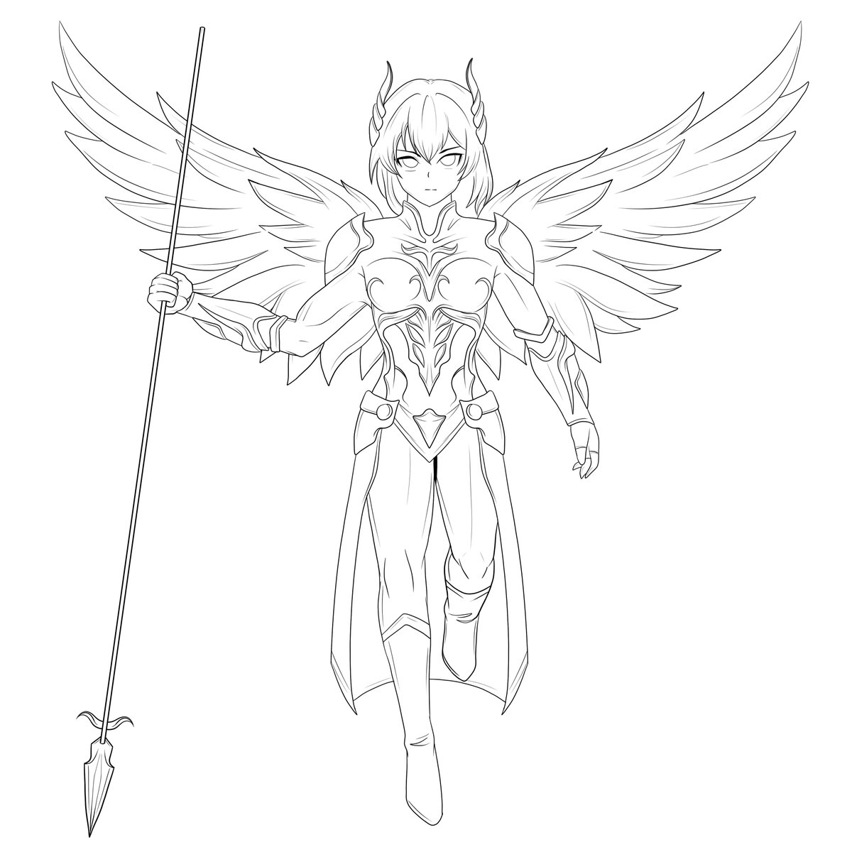 Novasky0_'s tweet photo. Fantasy Character Artist | Concept Design Specializing in celestial warriors &amp; divine armor concepts. 📩 Commissions | 📷 Bringing myth to life.  #fantasyartist  #digitalartwork  #characterdesign  #artcommunity  #artoftheday  #europeanert #vandria #ocshowcase #conceptart https://t.co/FQUBO9X06Z
