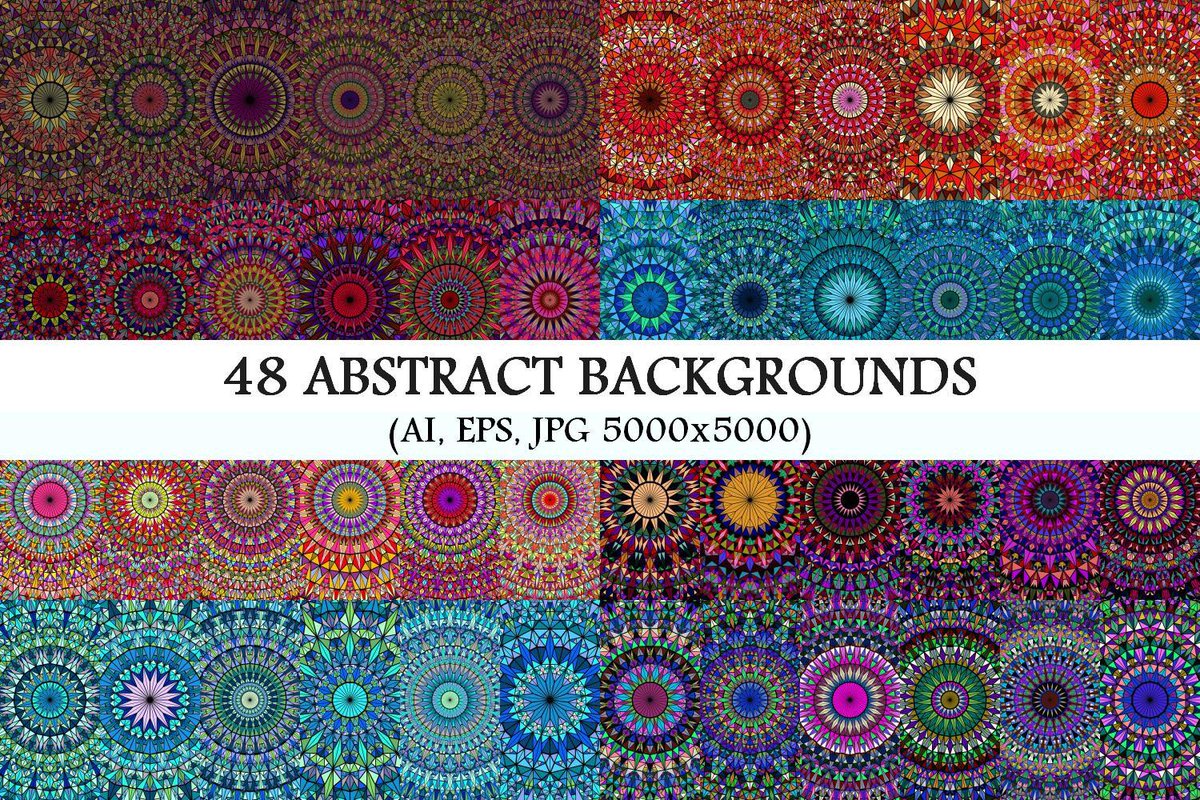 DavidZydd's tweet photo. 48 Mosaic Mandala Backgrounds https://t.co/cYNOuEtenf #DavidZyddVectors  #SacredGeometry #AbstractBackgrounds #Art #Mosaic #BackgroundsVector #Pattern #AbstractBackground #Abstract #VectorBackgrounds https://t.co/BqXPml655p