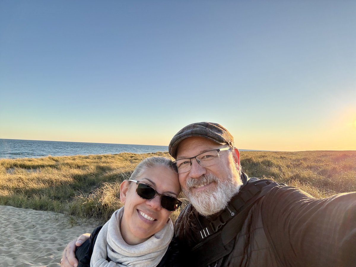 Nobody told me that retiring with your partner of nearly 40 years would be like stepping back in time to our first years together. 

Of course, we didn’t fight joint pain when we were 21, still… this feels like heaven with a dash of wisdom we may not have had in 1987.