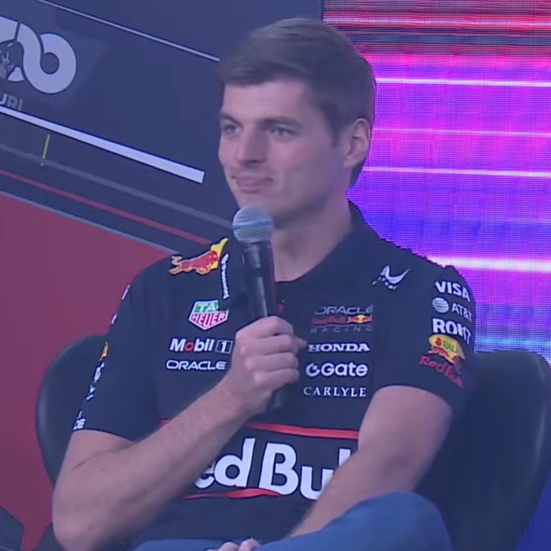 he heard verstappies on twitter say “don’t shave” and got a razor immediately