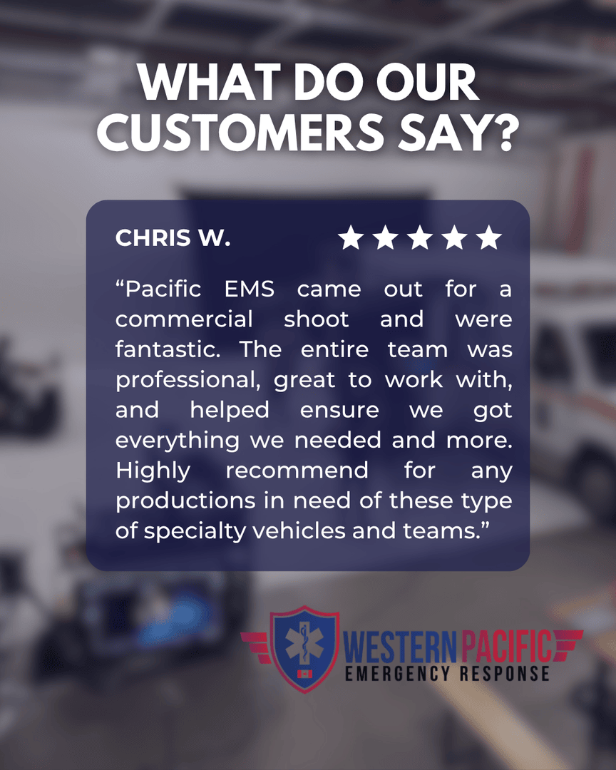 EMSPacific's tweet photo. Our clients’ safety and satisfaction speak volumes. See why Pacific EMS is the trusted choice across BC. 🇨🇦

Get your quote online today at https://t.co/xNkINVFJZL. 

#PacificEMS #CustomerExperience #IndustrialSafety #ParamedicServices #ETVRental https://t.co/dg0DVNijjY