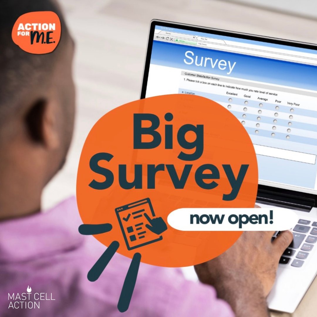 Action for ME’s 2025 Big Survey is now open.
Deadline: 11:59 pm, Tuesday 27 January 2026
The 2025 Big Survey is a collaboration between Action for ME and Durham University’s Institute for Medical Humanities.
Take part: actionforme.org.uk/research-campa…