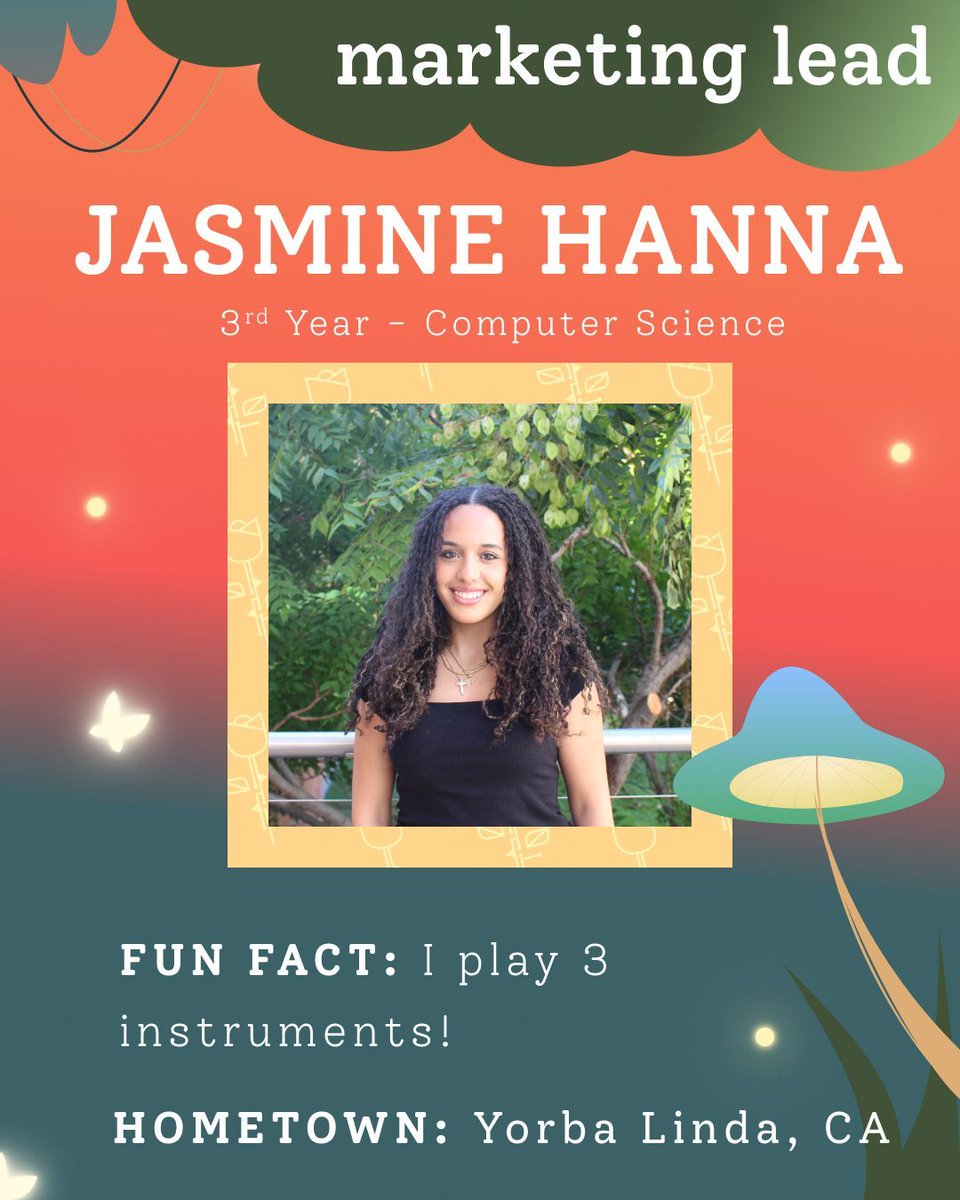 rosehackucr's tweet photo. Meet the Marketing team behind RoseHack '26 ✨
Jasmine, Charleen, and Kaylie work to create &amp; push out all the design, flyers, and social media content for RoseHack! Swipe to learn more about them! ➡️ https://t.co/6hTKjp0wrv