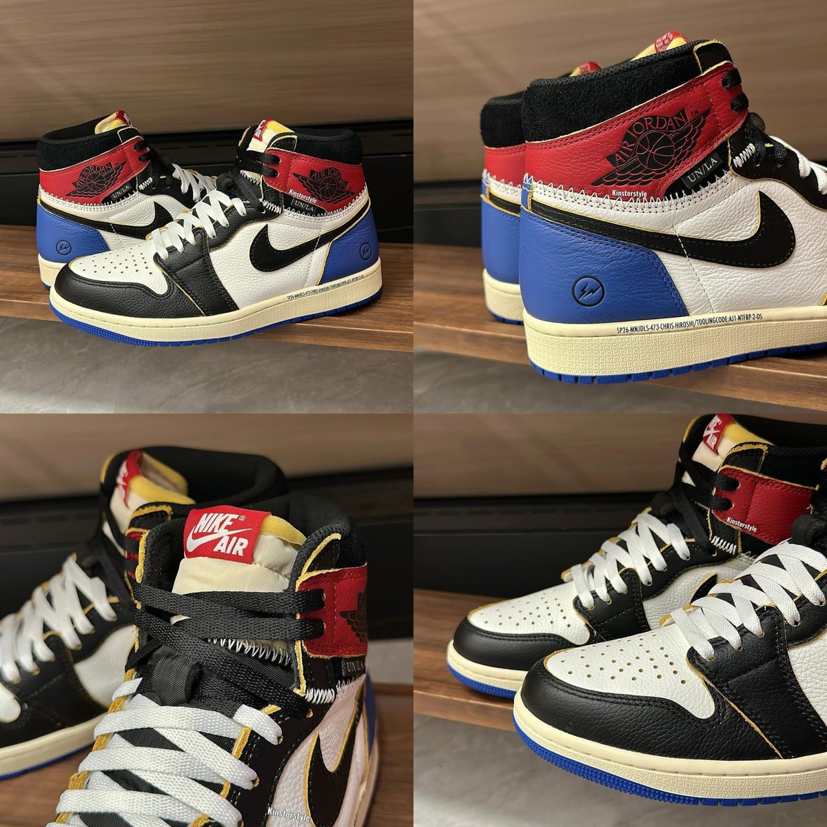 Fragment x Union LA x Air Jordan 1 High “Varsity Red/Sport Royal” ⚡️

• February 2026
• 44,000 pairs
• $200 USD