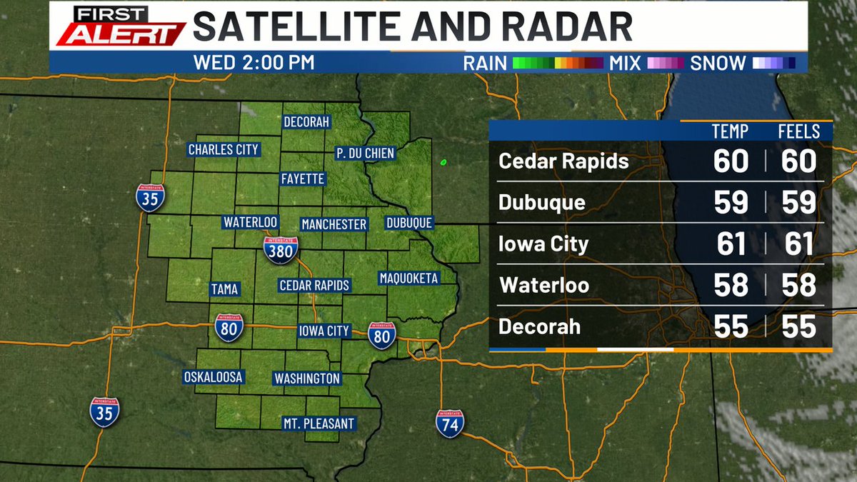 KCRG-TV9 First Alert Weather tweet media