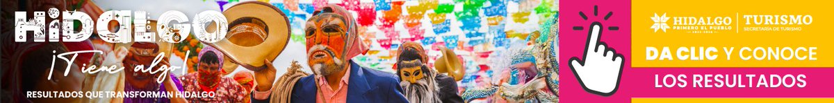 SECTURHidalgo's tweet image. Los resultados en turismo se construyen todos los días con trabajo, compromiso y pasión por Hidalgo. 💚

Sigue nuestras redes oficiales y conoce los avances que están transformando al estado 👉 
facebook.com/SECTURHidalgo

#HidalgoTieneAlgo