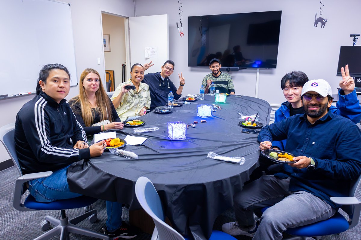 UFCJCGrad's tweet image. Still haunted by how much fun we had last week! 💀 Here’s a glimpse of our eerie evening 🎃