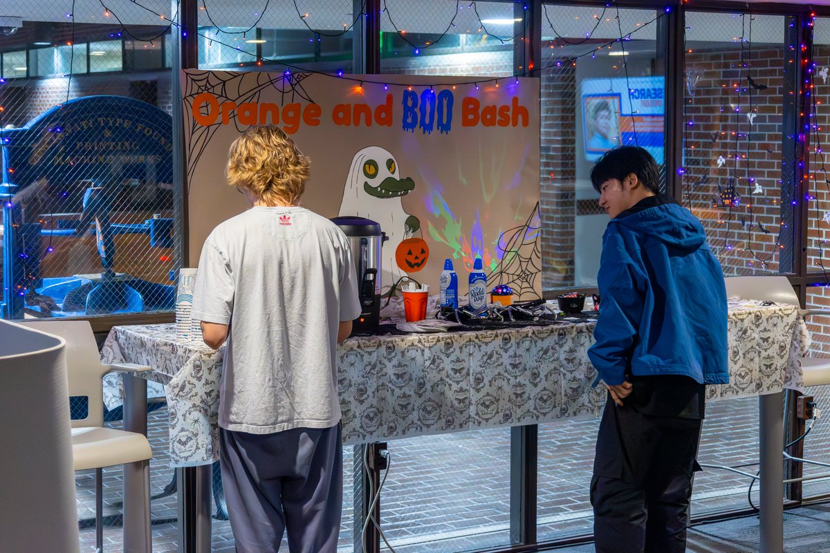 UFCJCGrad's tweet image. Still haunted by how much fun we had last week! 💀 Here’s a glimpse of our eerie evening 🎃