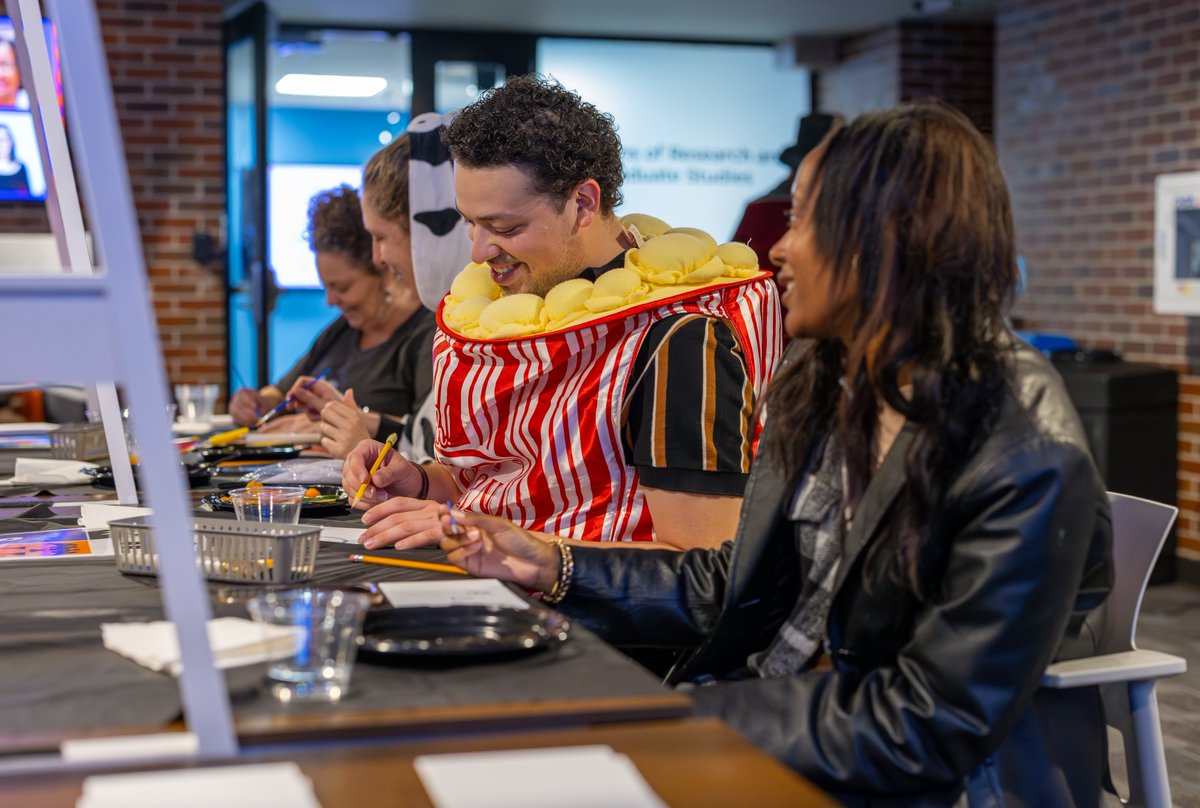 UFCJCGrad's tweet image. Still haunted by how much fun we had last week! 💀 Here’s a glimpse of our eerie evening 🎃