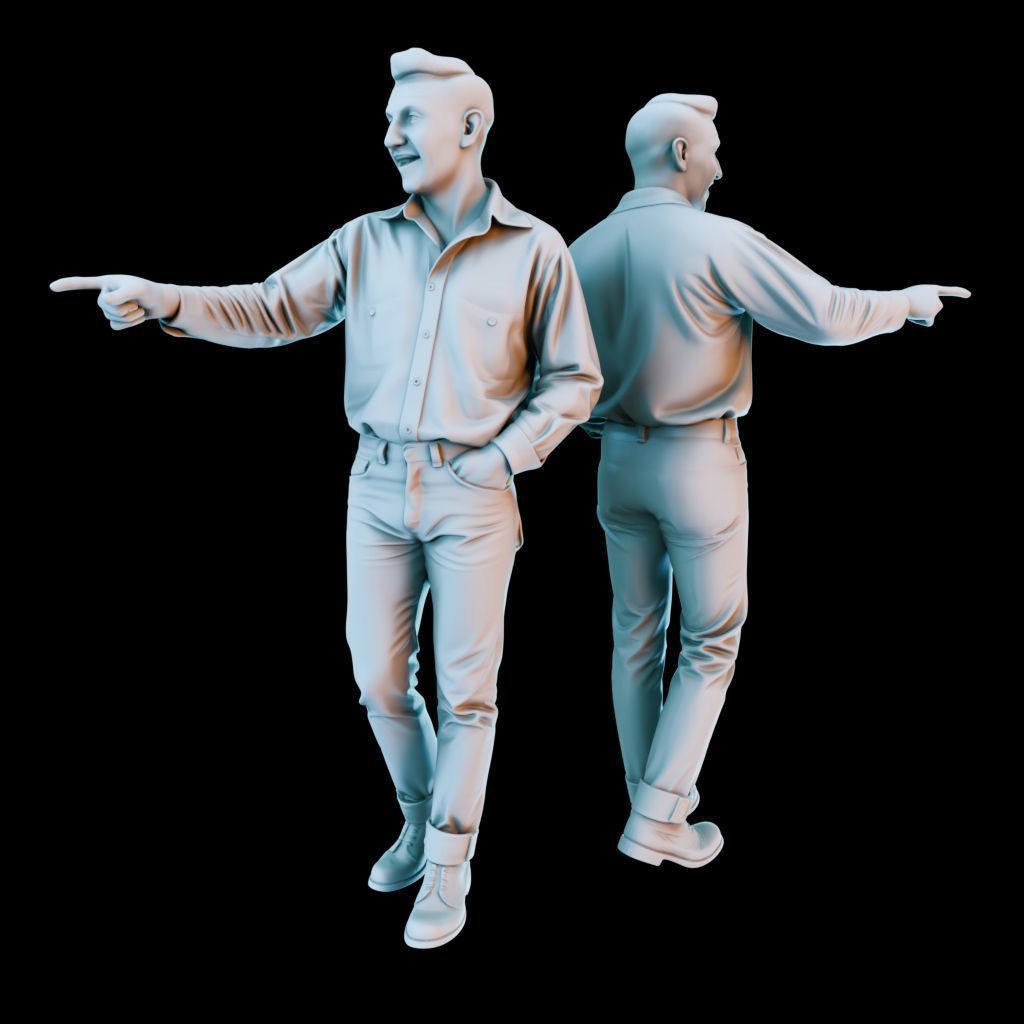 BKGcode_Models's tweet image. Step back in time to the stylish 1950s!
Discover our detailed figures inspired by the people and fashion of the postwar era, from workers and families to city life scenes.

Find civilian models for 3D printing:
cults3d.com/en/users/BKGco…
#scale #diorama #miniature #train @cults3d